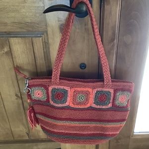 The Sak Multicolored Crochet Tote